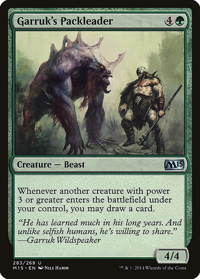 Garruk's Packleader [Magic 2015] | The CG Realm