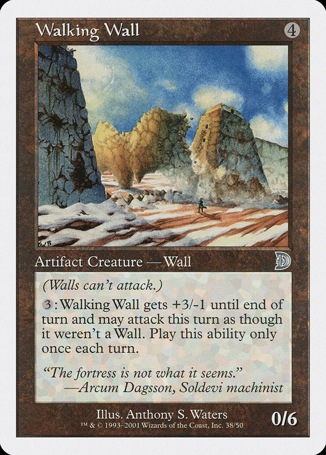 Walking Wall [Deckmasters] | The CG Realm