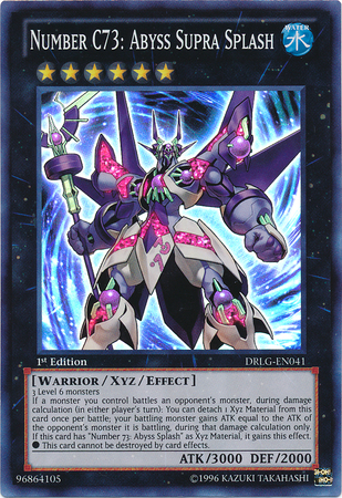 Number C73: Abyss Supra Splash [DRLG-EN041] Super Rare | The CG Realm