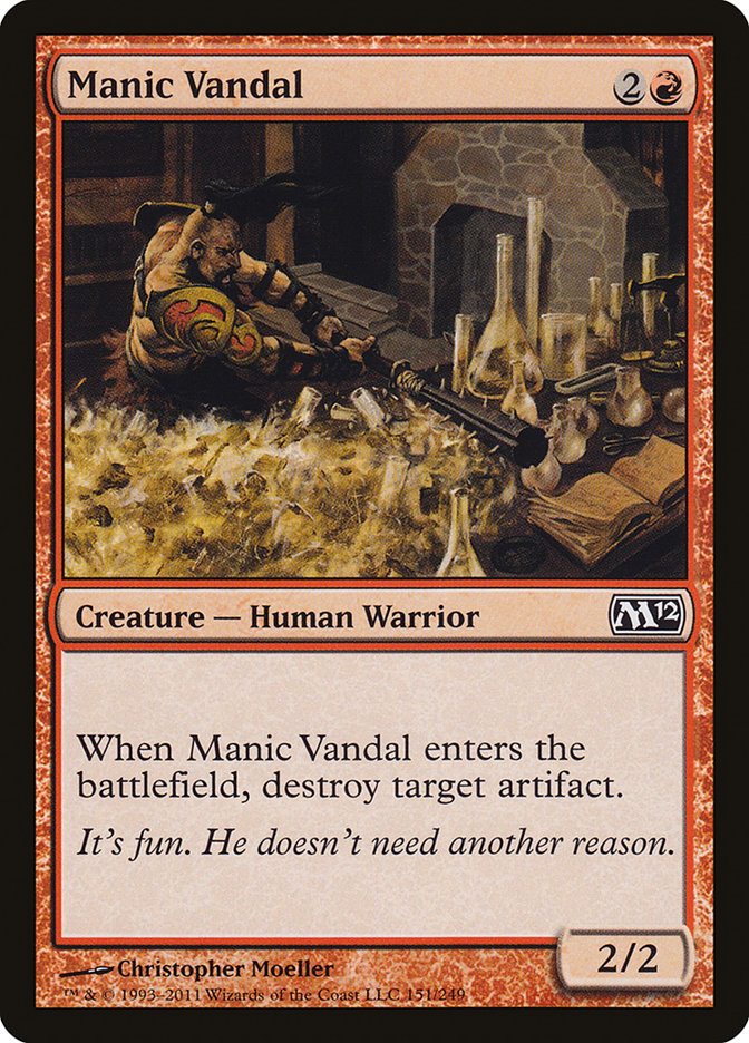 Manic Vandal [Magic 2012] | The CG Realm