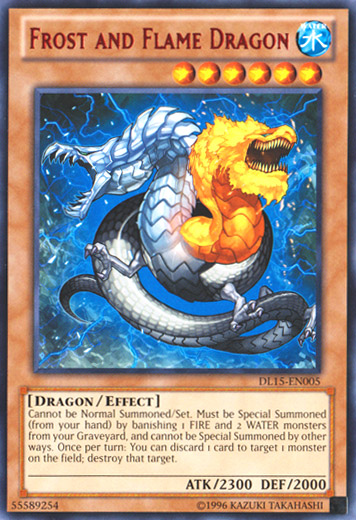 Frost and Flame Dragon (Red) [DL15-EN005] Rare | The CG Realm