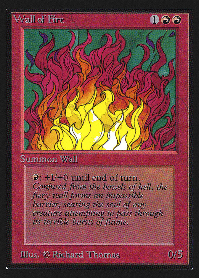 Wall of Fire [International Collectors' Edition] | The CG Realm