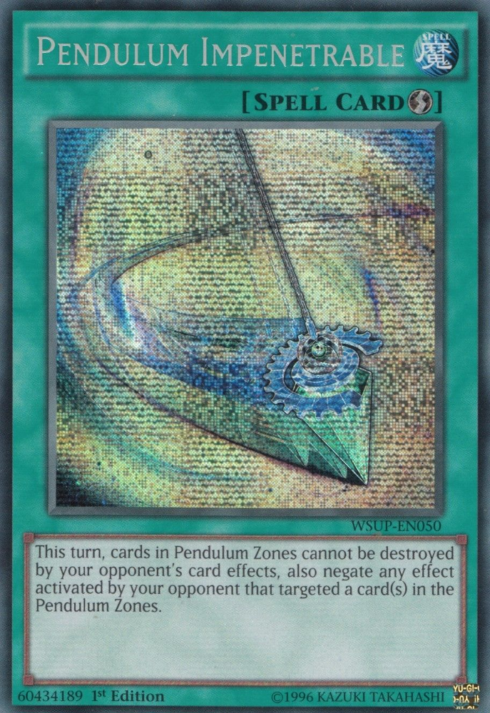 Pendulum Impenetrable [WSUP-EN050] Secret Rare | The CG Realm