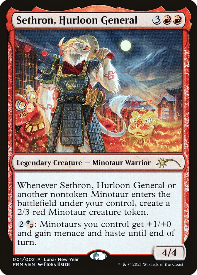 Sethron, Hurloon General [Year of the Ox 2021] | The CG Realm