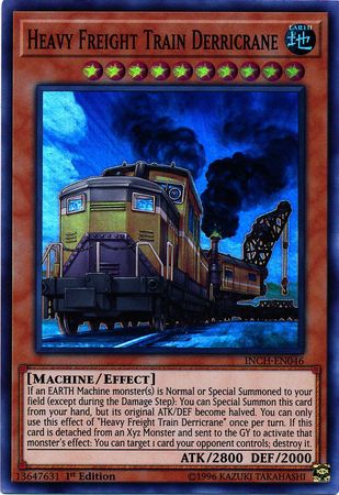 Heavy Freight Train Derricrane [INCH-EN046] Super Rare | The CG Realm