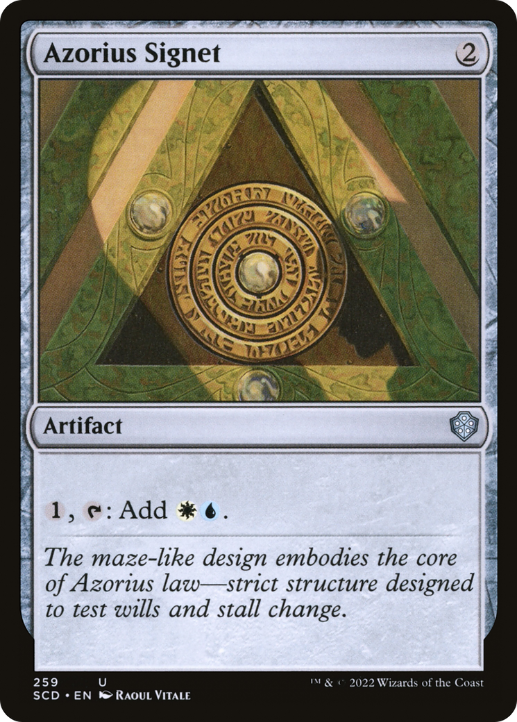 Azorius Signet [Starter Commander Decks] | The CG Realm