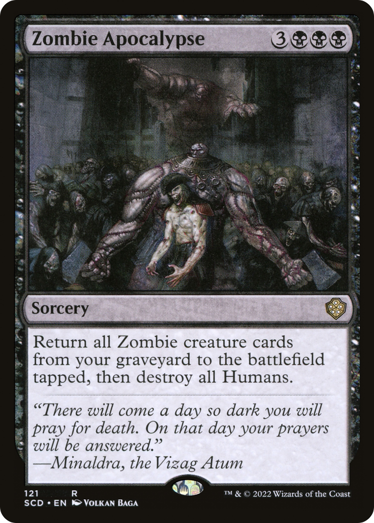 Zombie Apocalypse [Starter Commander Decks] | The CG Realm