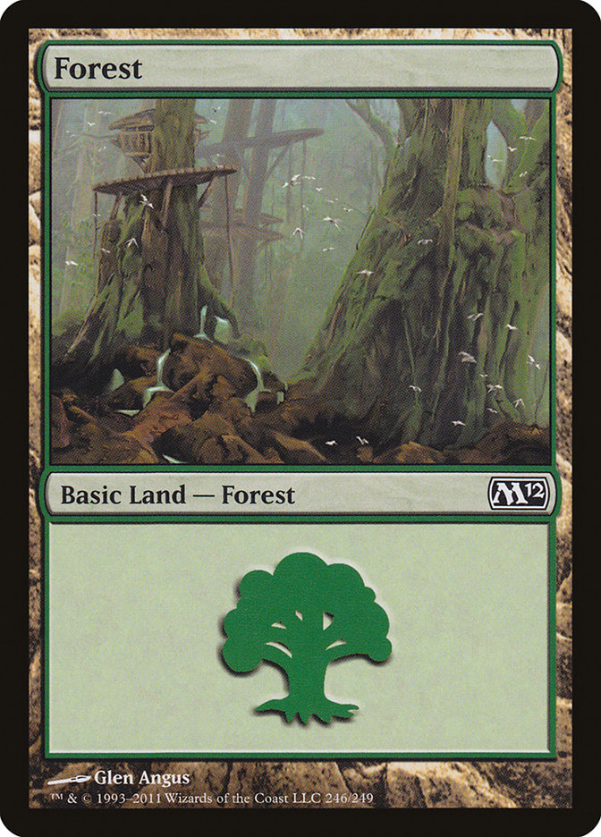 Forest (246) [Magic 2012] | The CG Realm