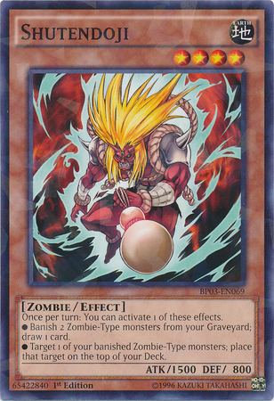 Shutendoji [BP03-EN069] Shatterfoil Rare | The CG Realm