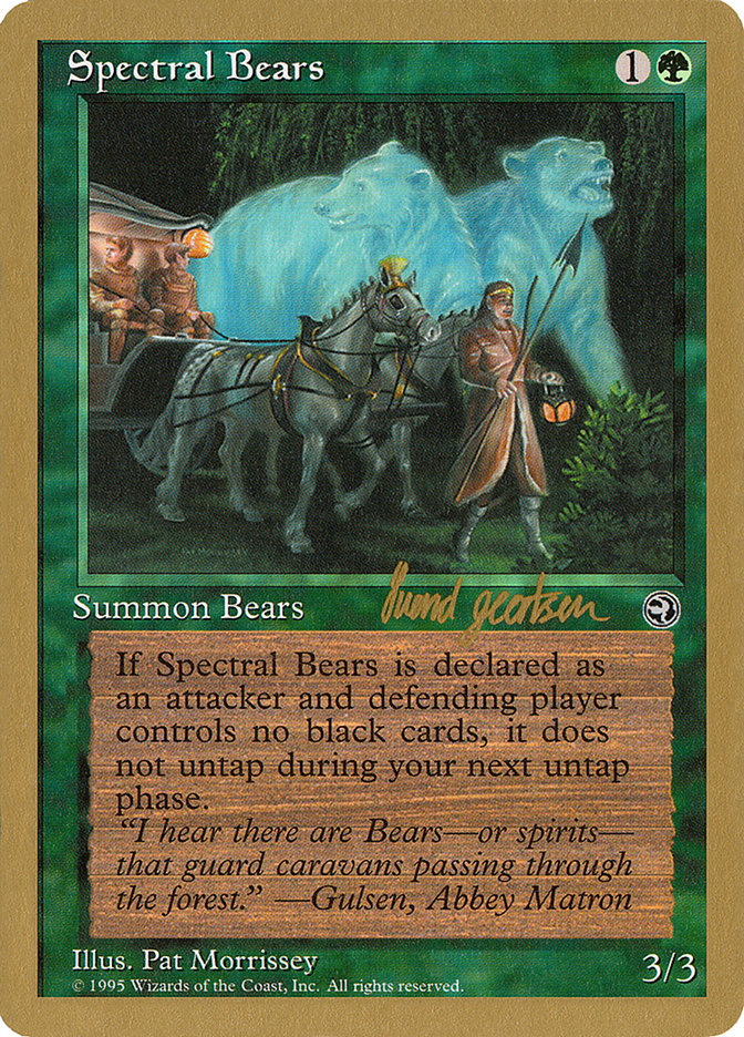 Spectral Bears (Svend Geertsen) [World Championship Decks 1997] | The CG Realm