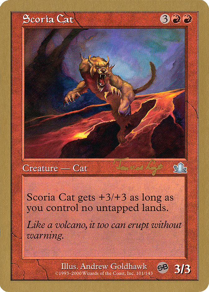 Scoria Cat (Tom van de Logt) (SB) [World Championship Decks 2001] | The CG Realm