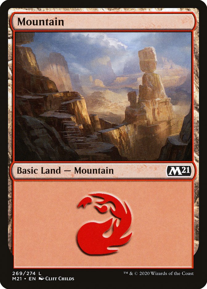 Mountain (269) [Core Set 2021] | The CG Realm