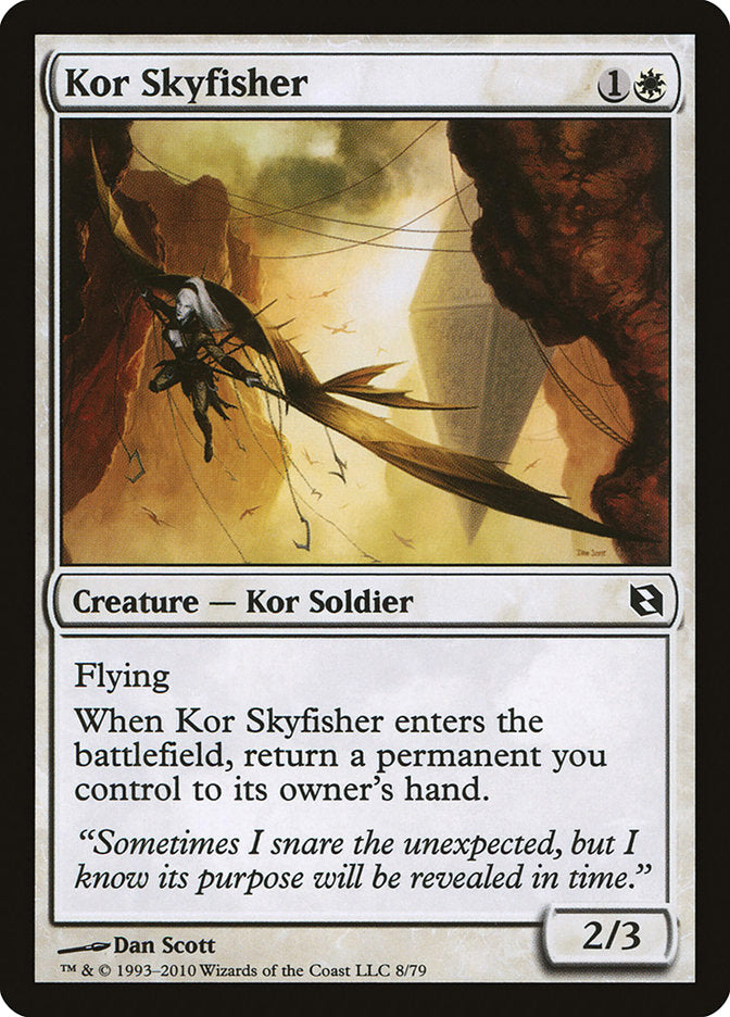 Kor Skyfisher [Duel Decks: Elspeth vs. Tezzeret] | The CG Realm