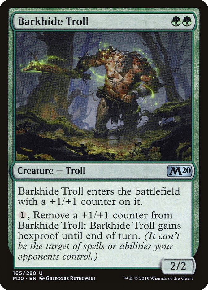 Barkhide Troll [Core Set 2020] | The CG Realm