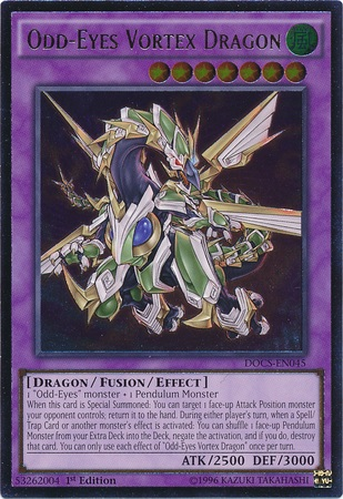 Odd-Eyes Vortex Dragon (UTR) [DOCS-EN045] Ultimate Rare | The CG Realm