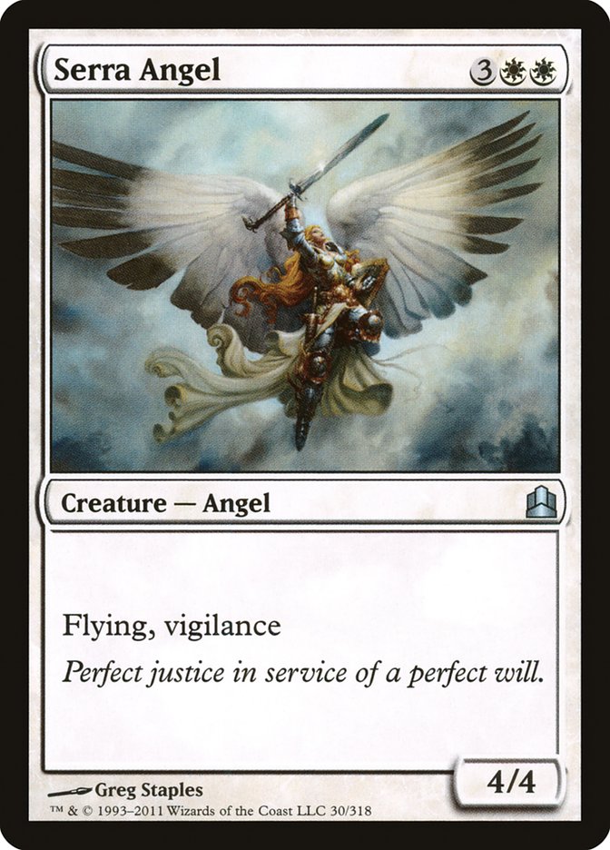 Serra Angel [Commander 2011] | The CG Realm