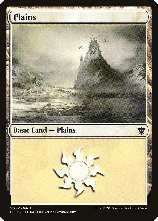 Plains (252) [Dragons of Tarkir] | The CG Realm