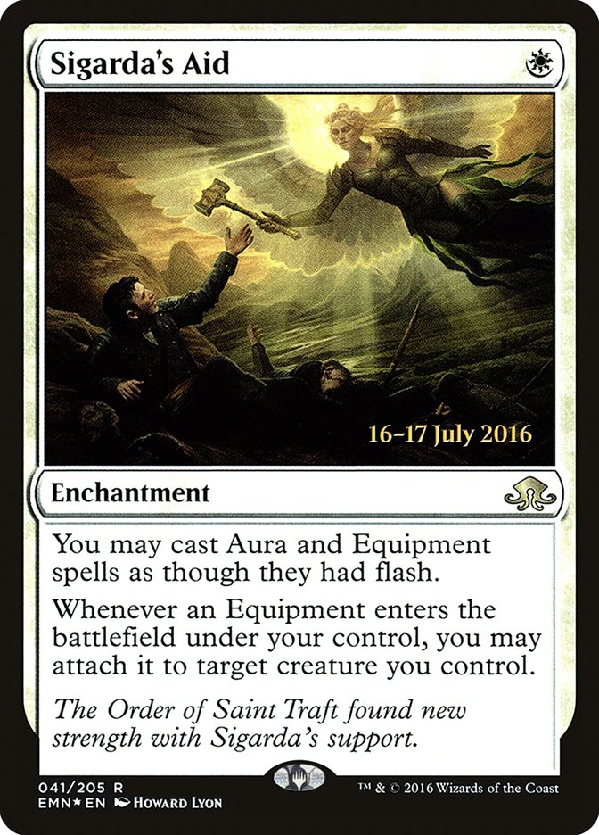 Sigarda's Aid [Eldritch Moon Prerelease Promos] | The CG Realm