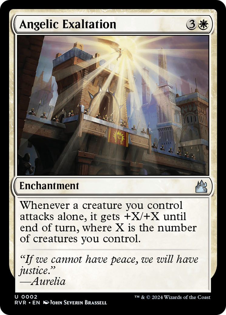 Angelic Exaltation [Ravnica Remastered] | The CG Realm