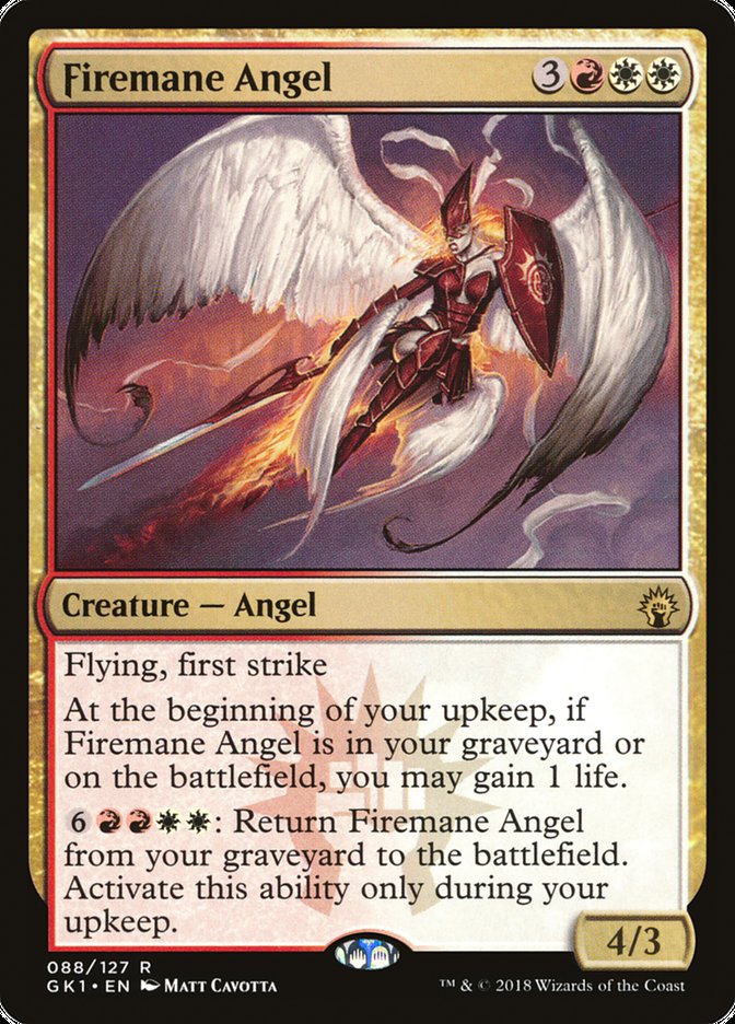 Firemane Angel [Guilds of Ravnica Guild Kit] | The CG Realm