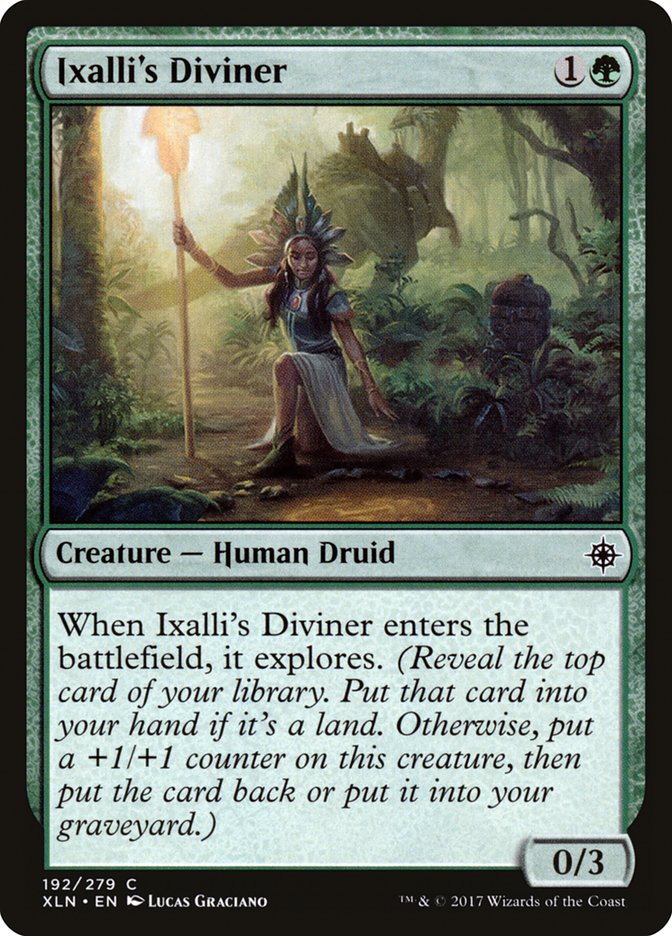 Ixalli's Diviner [Ixalan] | The CG Realm