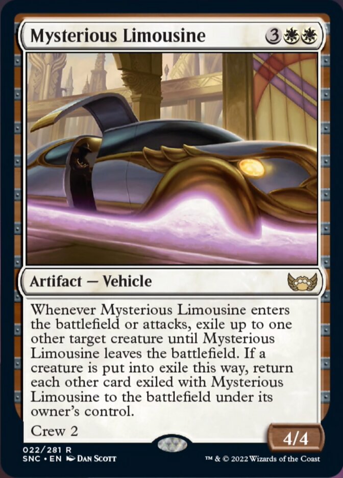 Mysterious Limousine [Streets of New Capenna] | The CG Realm