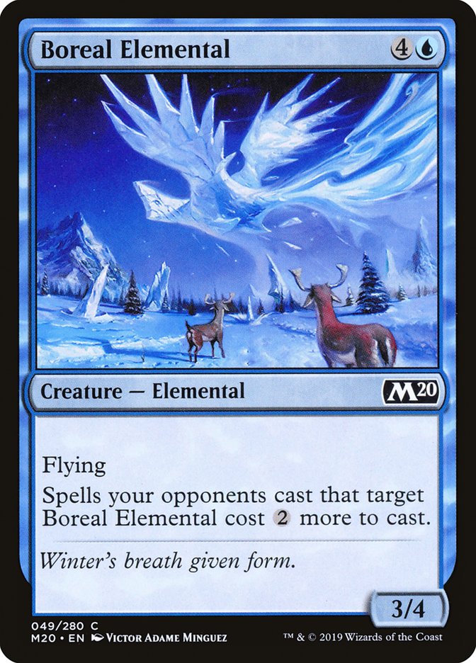 Boreal Elemental [Core Set 2020] | The CG Realm