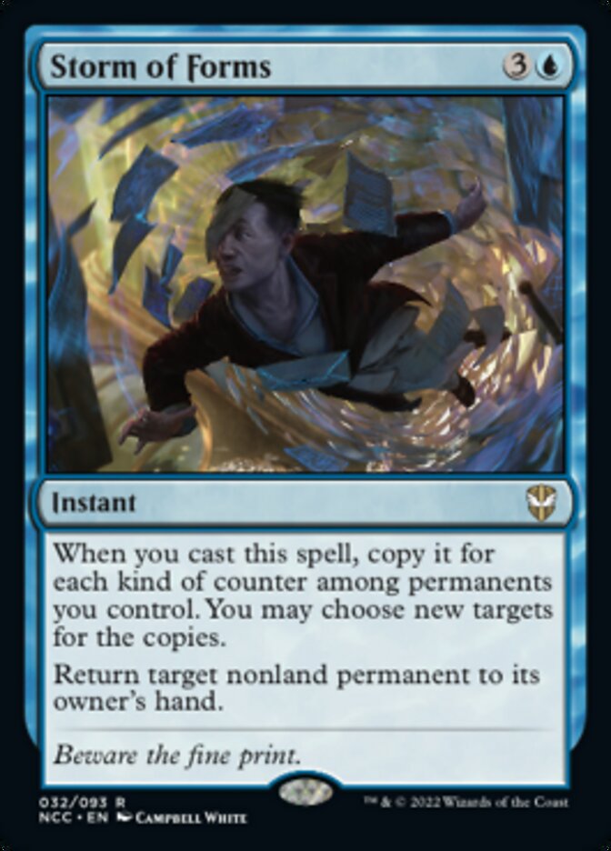 Storm of Forms [Streets of New Capenna Commander] | The CG Realm
