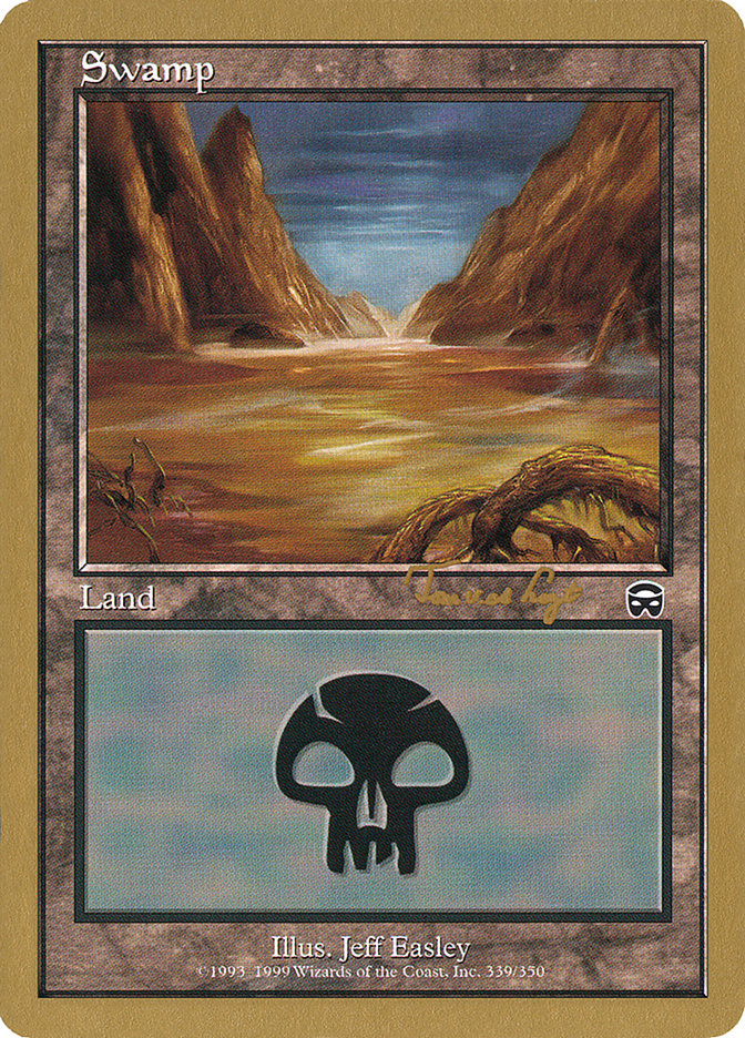 Swamp (tvdl339a) (Tom van de Logt) [World Championship Decks 2001] | The CG Realm