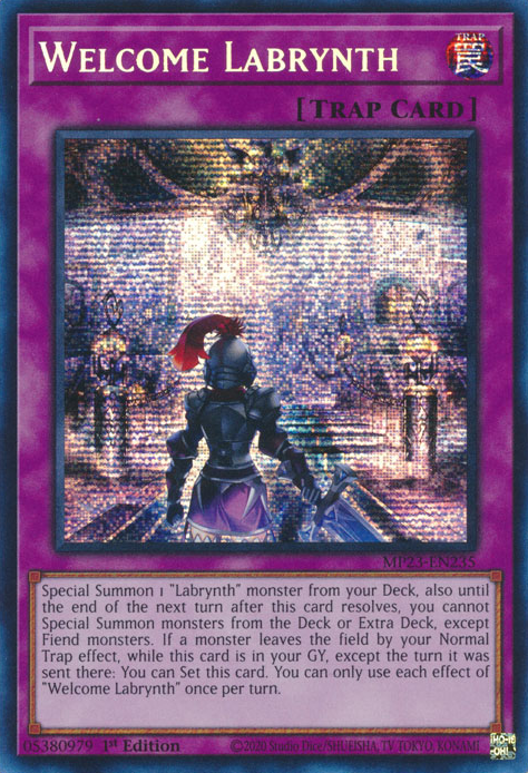 Welcome Labrynth [MP23-EN235] Prismatic Secret Rare | The CG Realm