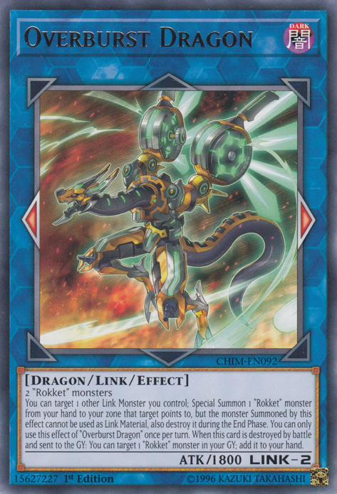 Overburst Dragon [CHIM-EN092] Rare | The CG Realm