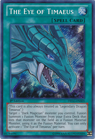 The Eye of Timaeus [DRLG-EN005] Secret Rare | The CG Realm