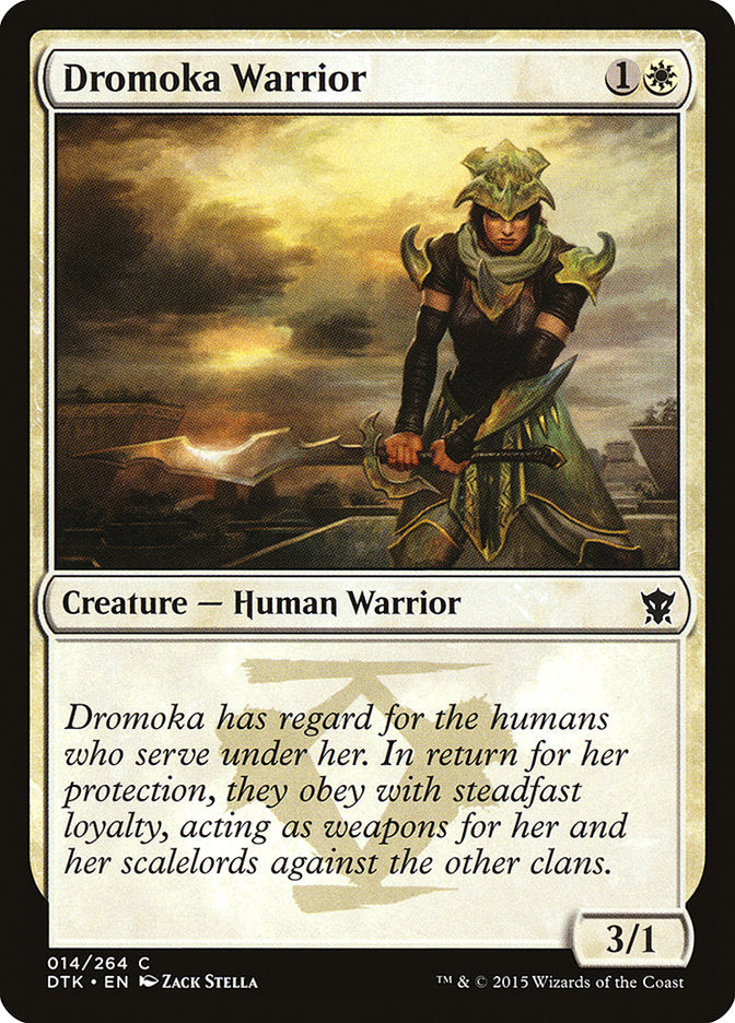 Dromoka Warrior [Dragons of Tarkir] | The CG Realm