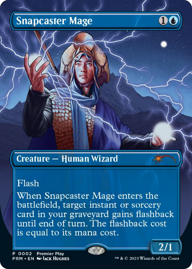 Snapcaster Mage (Borderless Alternate Art) [Regional Championship Qualifiers 2023] | The CG Realm