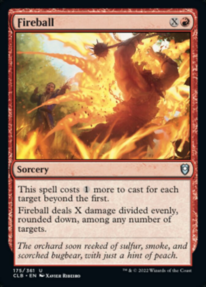 Fireball [Commander Legends: Battle for Baldur's Gate] | The CG Realm