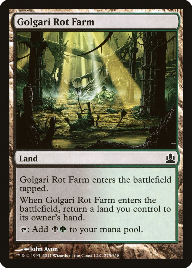 Golgari Rot Farm [Commander 2011] | The CG Realm