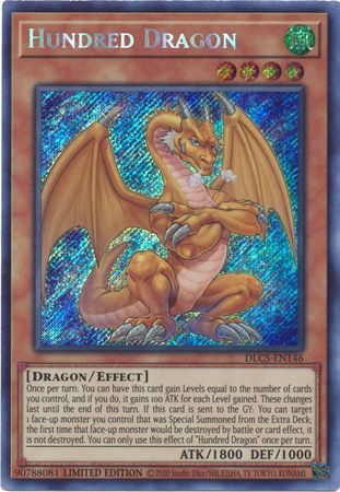 Hundred Dragon [DLCS-EN146] Secret Rare | The CG Realm