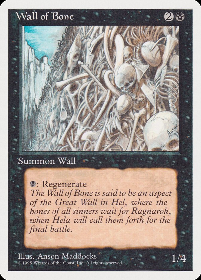 Wall of Bone [Rivals Quick Start Set] | The CG Realm