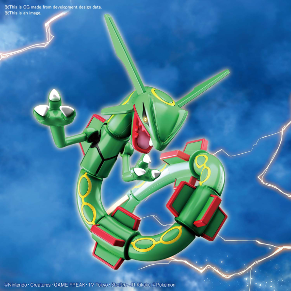 Pokemon Model Kit RAYQUAZA | The CG Realm