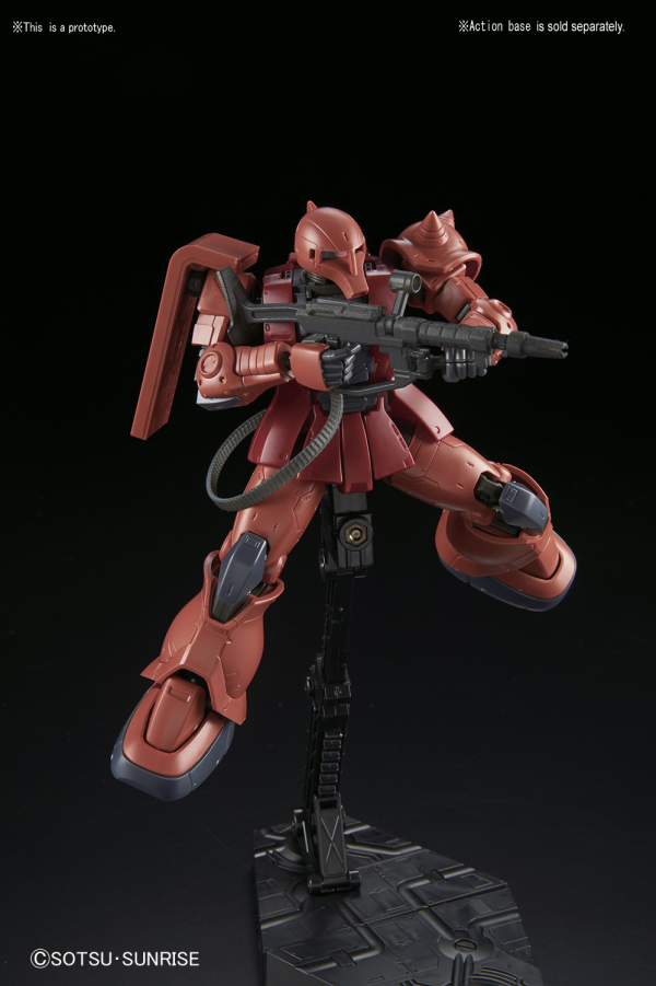 The Origin - 1/144 HG MS-05S Char Aznable's Zaku I | The CG Realm