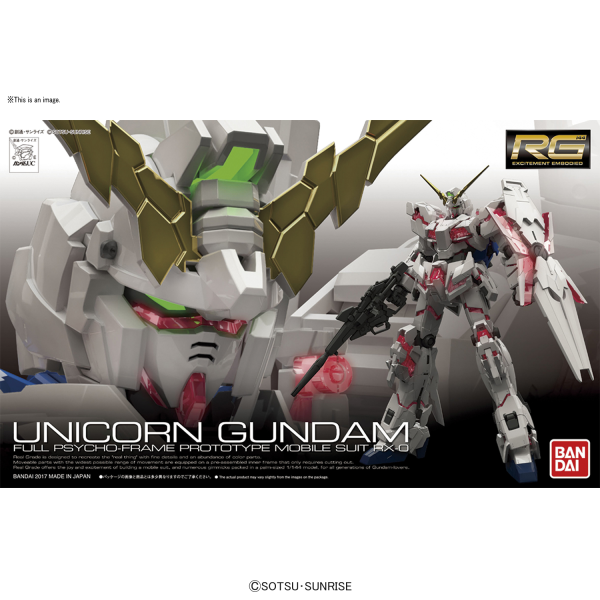 RG 1/144 Unicorn Gundam | The CG Realm