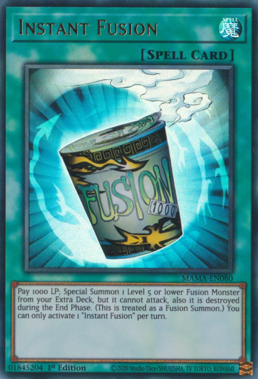 Instant Fusion [MAMA-EN080] Ultra Rare | The CG Realm