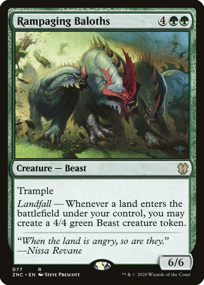 Rampaging Baloths [Zendikar Rising Commander] | The CG Realm