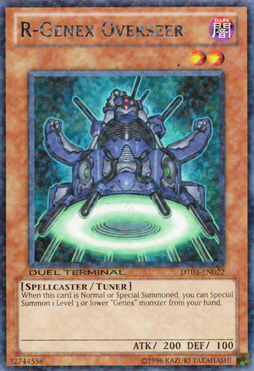 R-Genex Overseer [DT03-EN022] Rare | The CG Realm