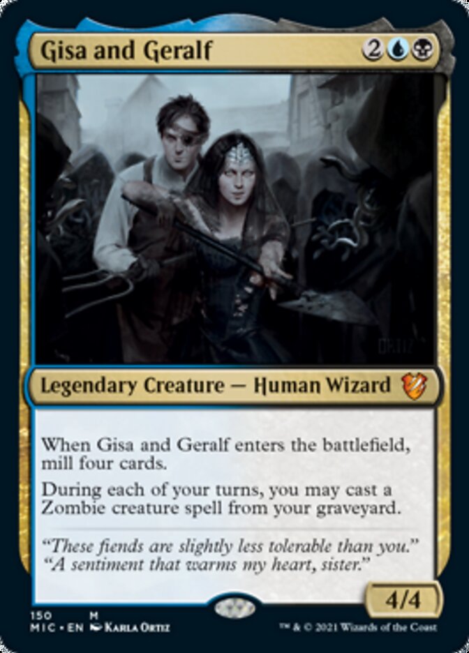 Gisa and Geralf [Innistrad: Midnight Hunt Commander] | The CG Realm