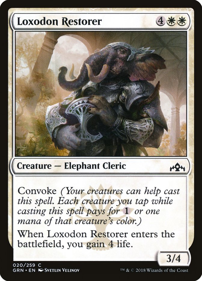 Loxodon Restorer [Guilds of Ravnica] | The CG Realm