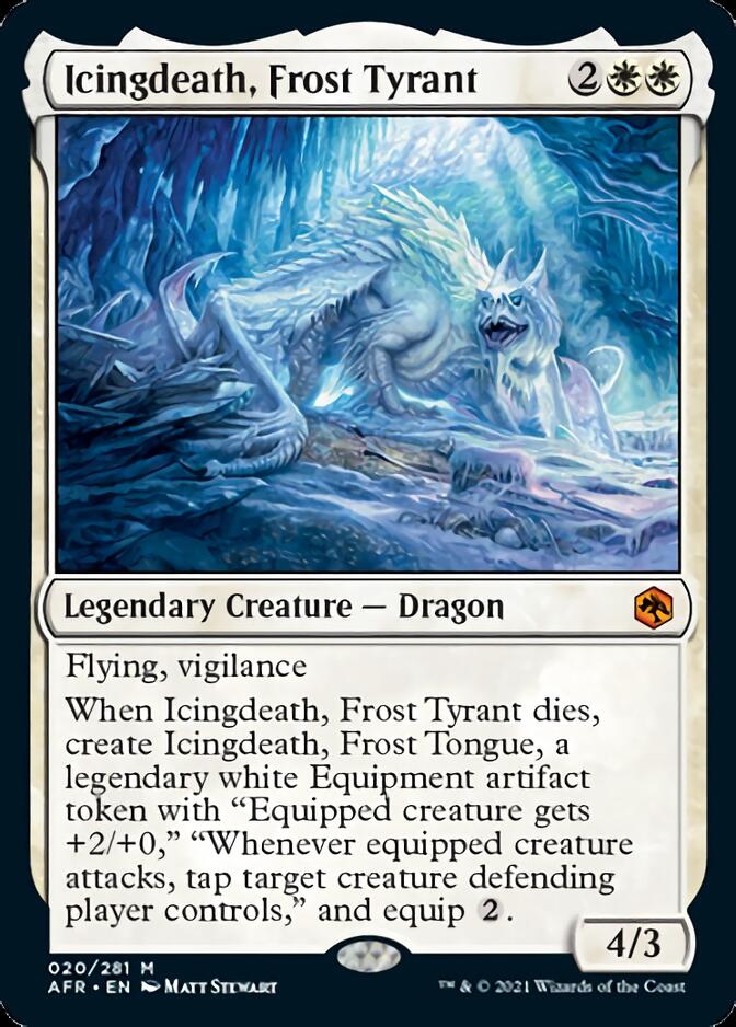 Icingdeath, Frost Tyrant [Dungeons & Dragons: Adventures in the Forgotten Realms] | The CG Realm