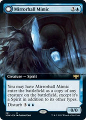 Mirrorhall Mimic // Ghastly Mimicry (Extended Art) [Innistrad: Crimson Vow] | The CG Realm