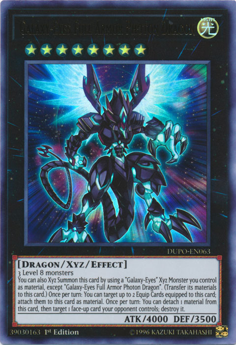 Galaxy-Eyes Full Armor Photon Dragon [DUPO-EN063] Ultra Rare | The CG Realm