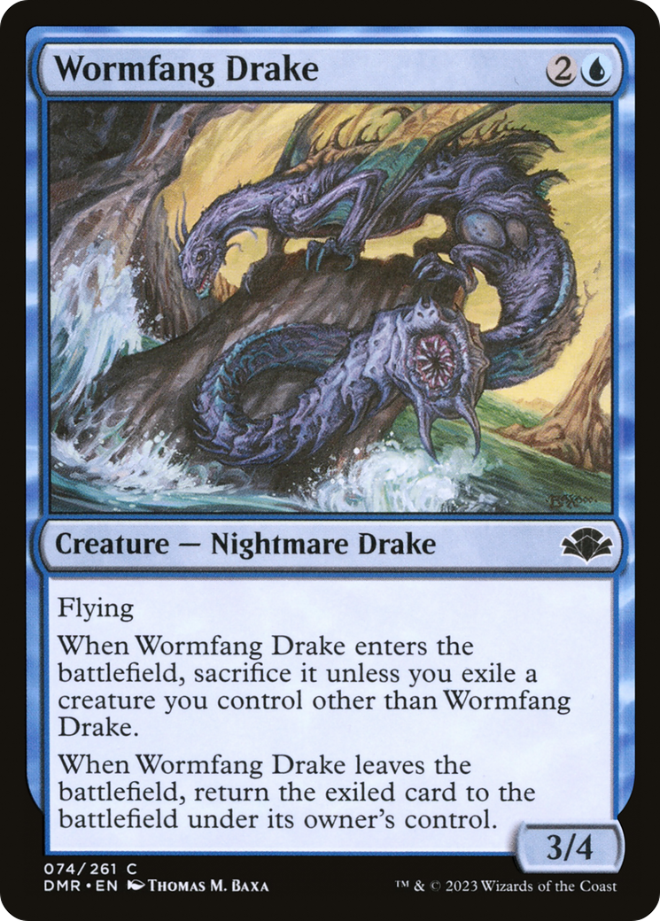 Wormfang Drake [Dominaria Remastered] | The CG Realm